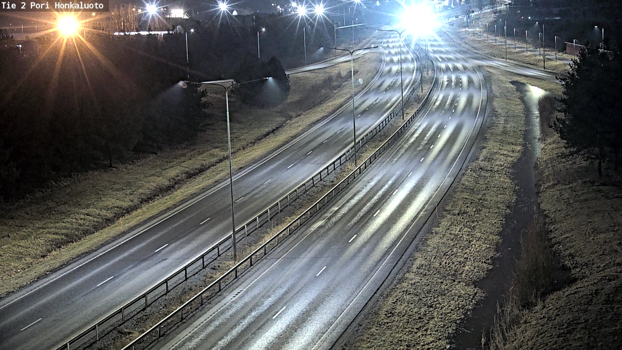 Kelikamerat Kuva Tie 2 Pori, Honkaluoto, Pori, Satakunta