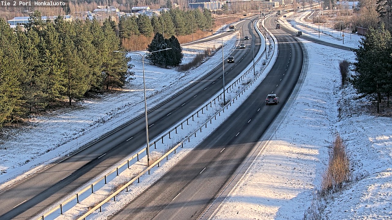 Kelikamerat Kuva Tie 2 Pori, Honkaluoto, Pori, Satakunta