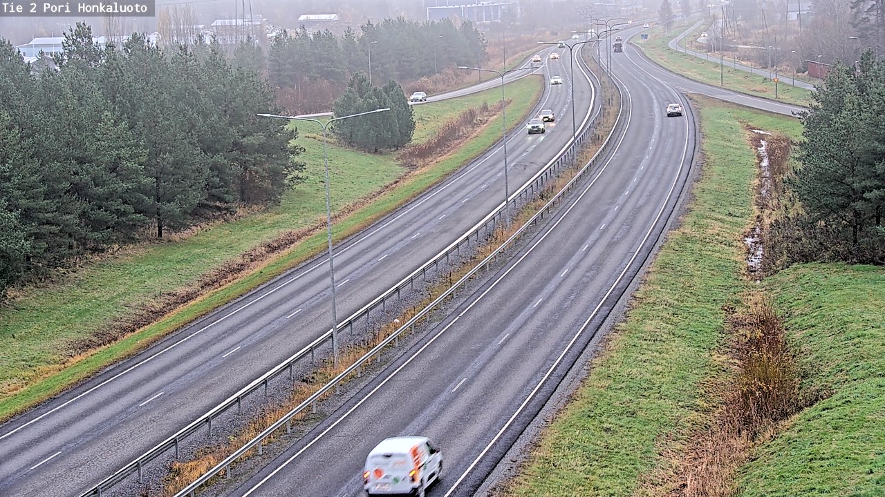Kelikamerat Kuva Tie 2 Pori, Honkaluoto, Pori, Satakunta