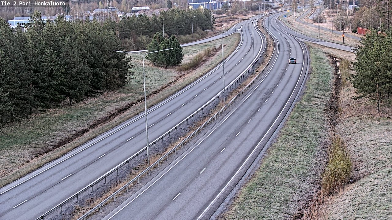 Kelikamerat Kuva Tie 2 Pori, Honkaluoto, Pori, Satakunta