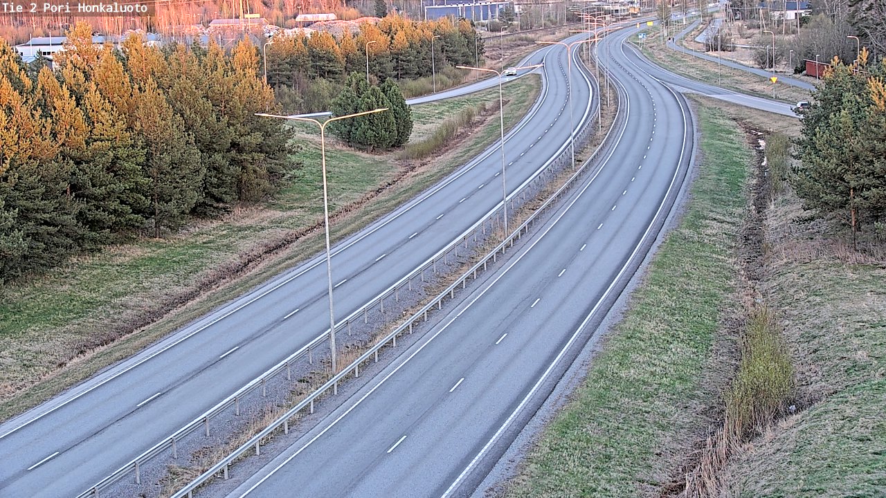 Kelikamerat Kuva Tie 2 Pori, Honkaluoto, Pori, Satakunta