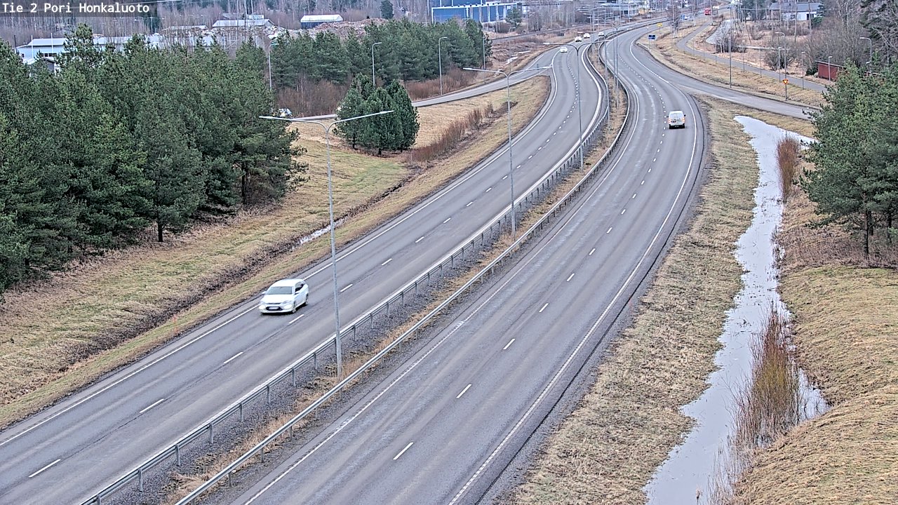 Kelikamerat Kuva Tie 2 Pori, Honkaluoto, Pori, Satakunta