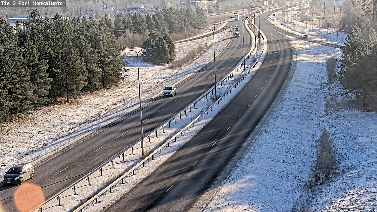 Weather Camera Image Road 2 Pori, Honkaluoto, Pori, Satakunta