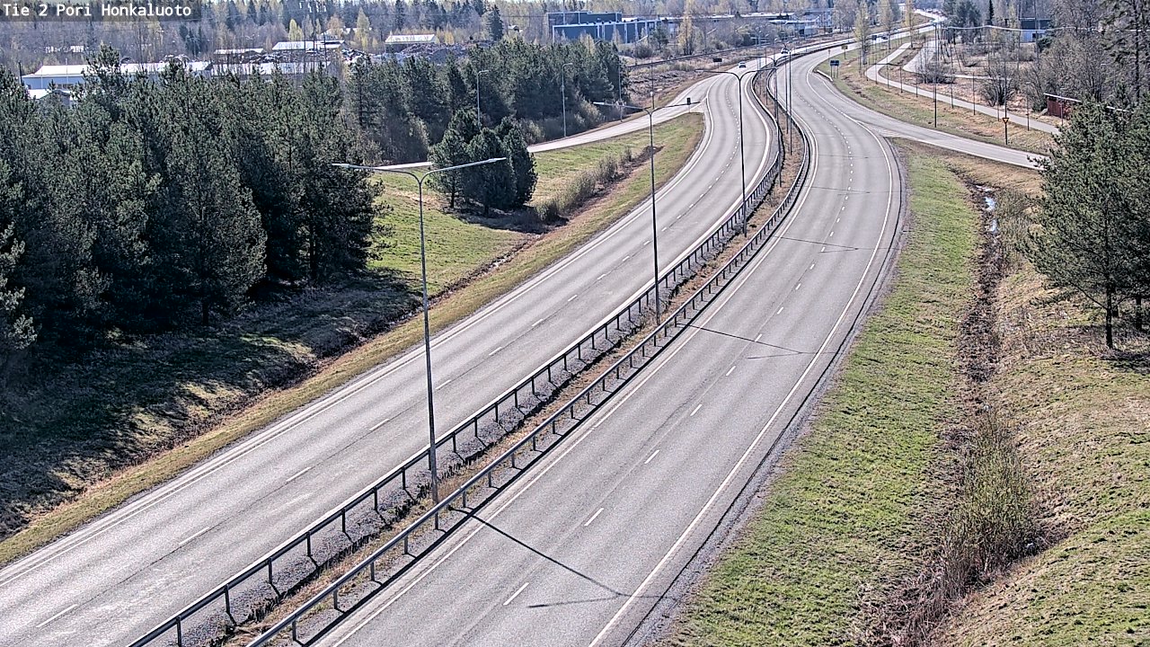 Kelikamerat Kuva Tie 2 Pori, Honkaluoto, Pori, Satakunta