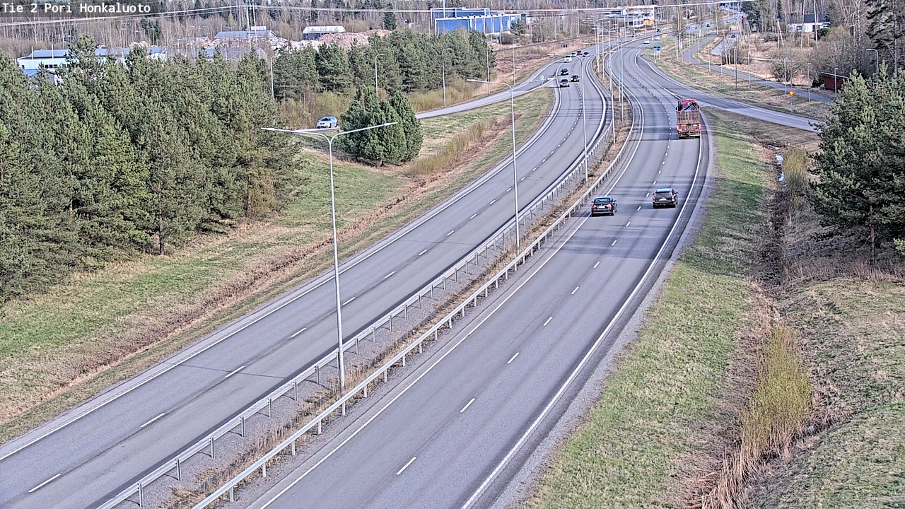 Kelikamerat Kuva Tie 2 Pori, Honkaluoto, Pori, Satakunta
