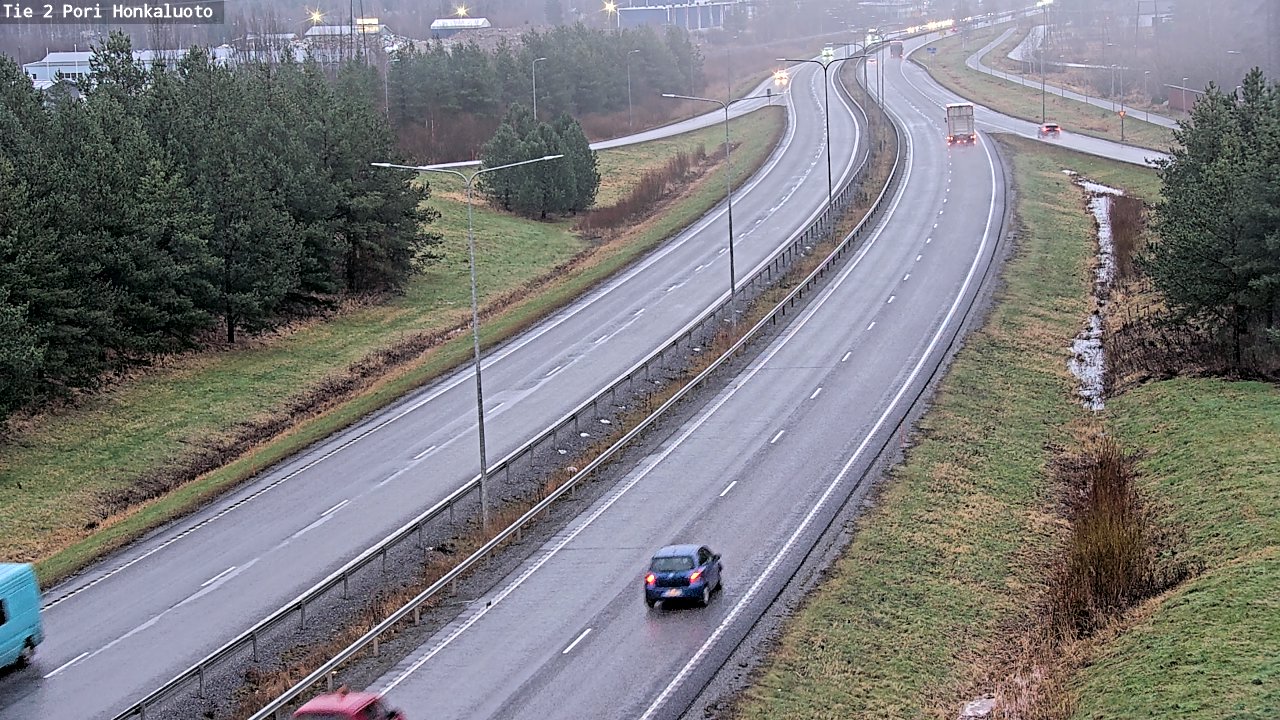 Kelikamerat Kuva Tie 2 Pori, Honkaluoto, Pori, Satakunta
