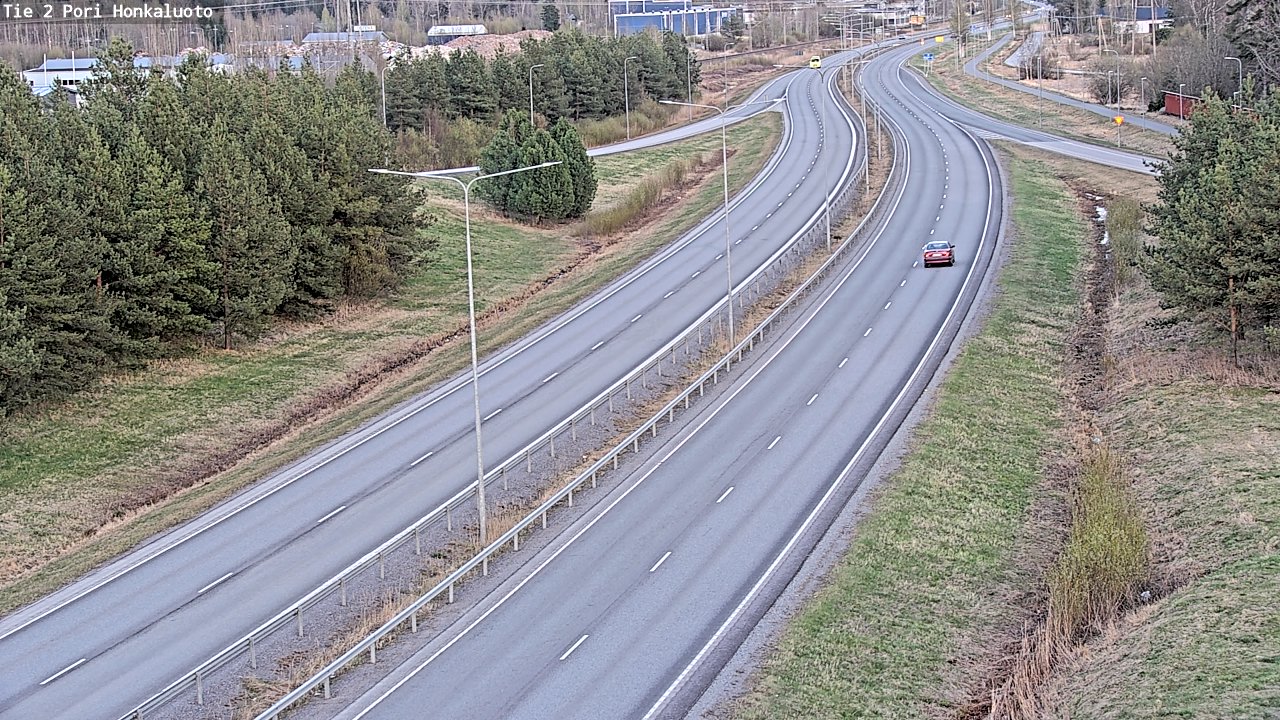 Kelikamerat Kuva Tie 2 Pori, Honkaluoto, Pori, Satakunta