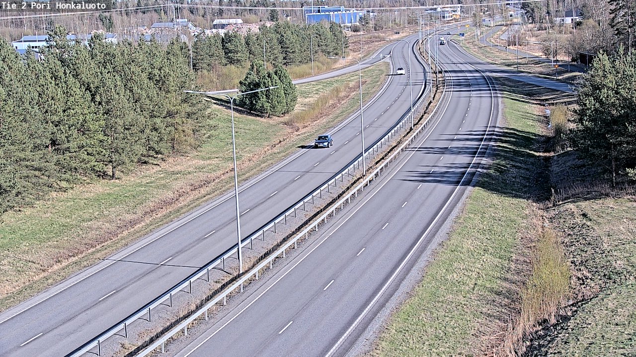 Kelikamerat Kuva Tie 2 Pori, Honkaluoto, Pori, Satakunta
