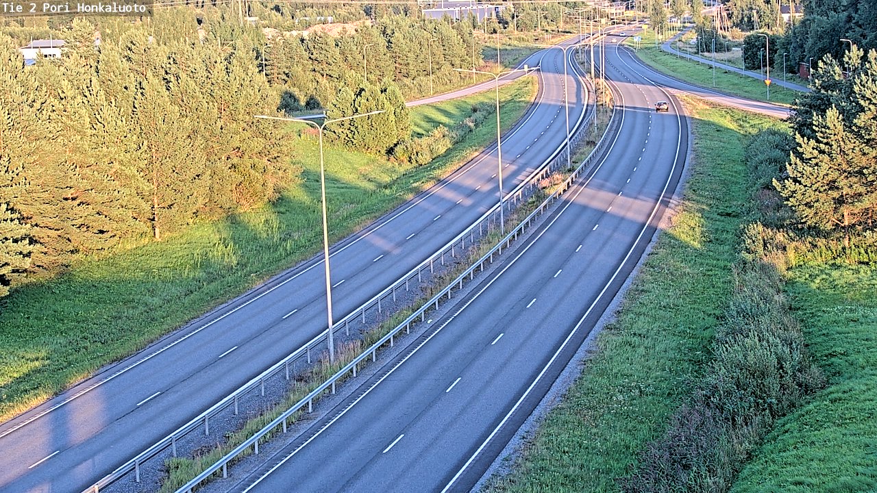Kelikamerat Kuva Tie 2 Pori, Honkaluoto, Pori, Satakunta