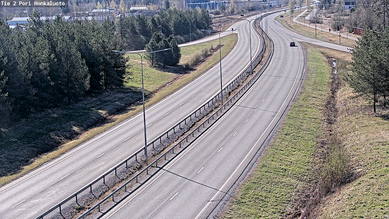 Kelikamerat Kuva Tie 2 Pori, Honkaluoto, Pori, Satakunta