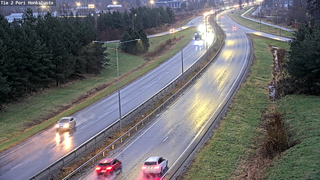 Kelikamerat Kuva Tie 2 Pori, Honkaluoto, Pori, Satakunta
