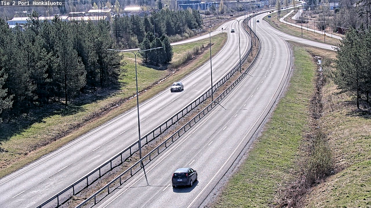 Kelikamerat Kuva Tie 2 Pori, Honkaluoto, Pori, Satakunta