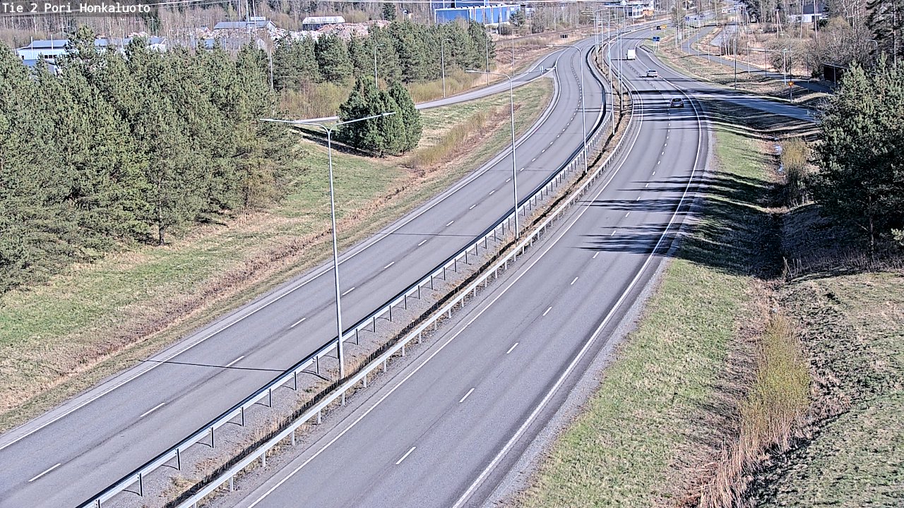 Kelikamerat Kuva Tie 2 Pori, Honkaluoto, Pori, Satakunta