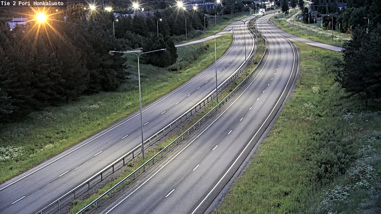 Kelikamerat Kuva Tie 2 Pori, Honkaluoto, Pori, Satakunta