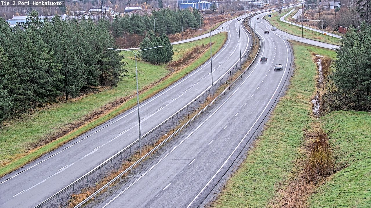 Kelikamerat Kuva Tie 2 Pori, Honkaluoto, Pori, Satakunta