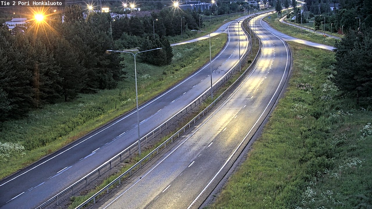 Kelikamerat Kuva Tie 2 Pori, Honkaluoto, Pori, Satakunta