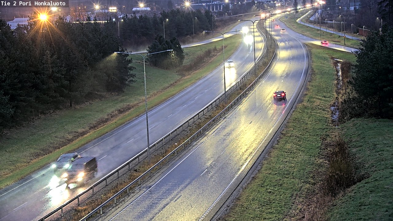 Kelikamerat Kuva Tie 2 Pori, Honkaluoto, Pori, Satakunta