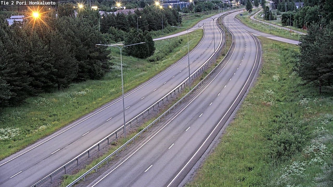 Kelikamerat Kuva Tie 2 Pori, Honkaluoto, Pori, Satakunta