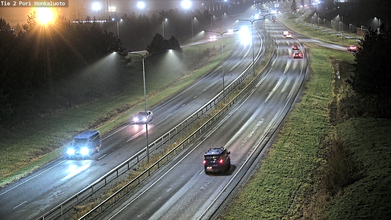 Kelikamerat Kuva Tie 2 Pori, Honkaluoto, Pori, Satakunta