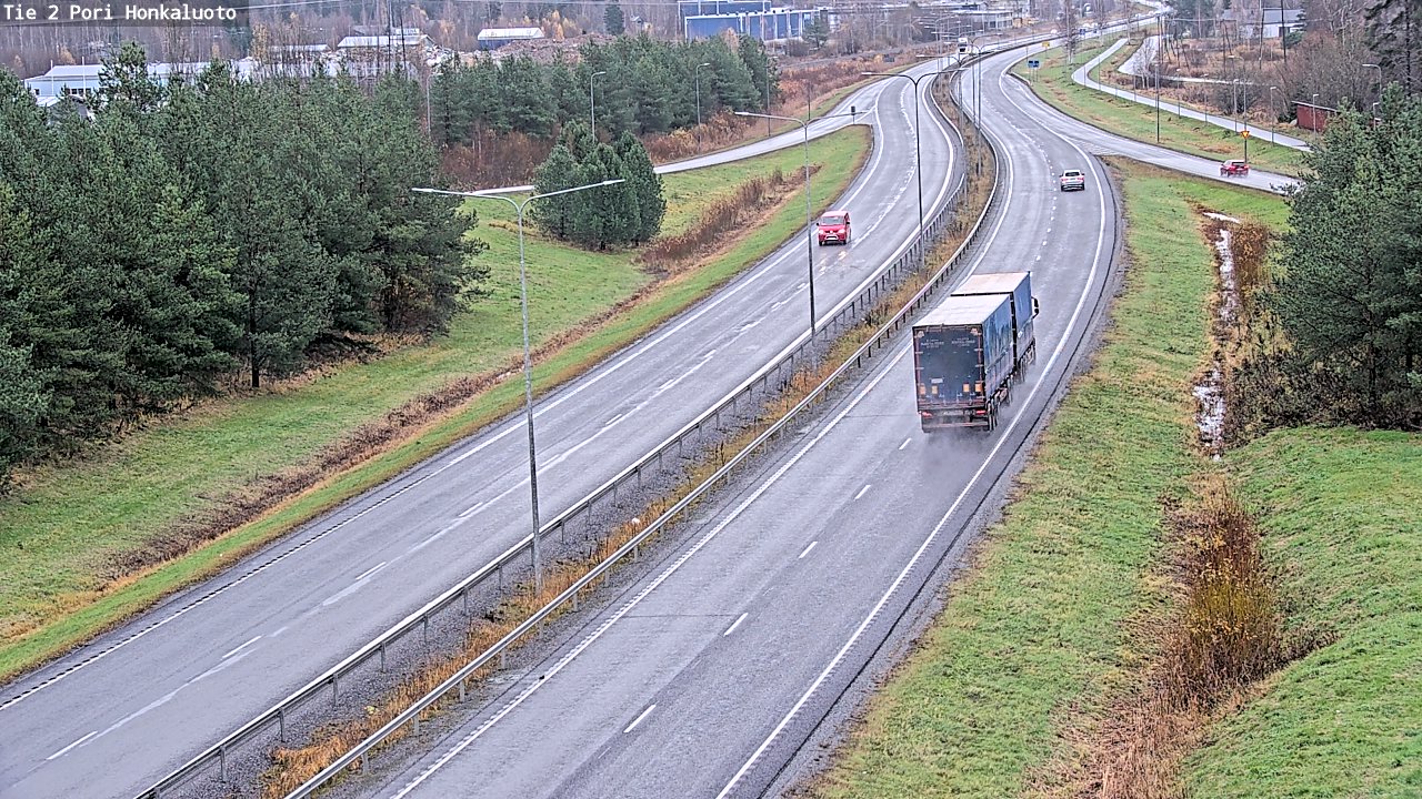 Kelikamerat Kuva Tie 2 Pori, Honkaluoto, Pori, Satakunta