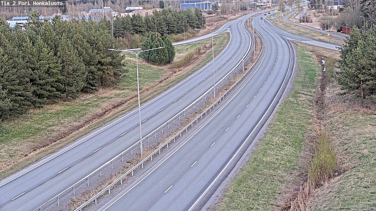 Kelikamerat Kuva Tie 2 Pori, Honkaluoto, Pori, Satakunta