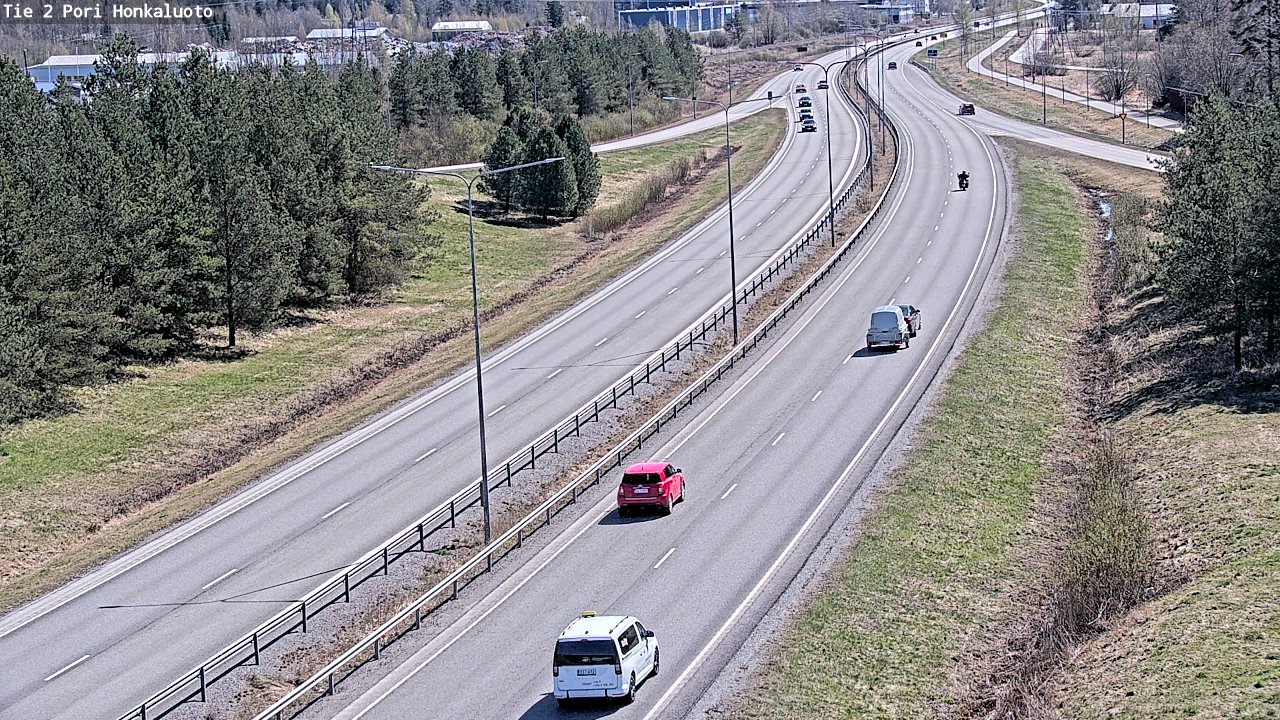 Kelikamerat Kuva Tie 2 Pori, Honkaluoto, Pori, Satakunta