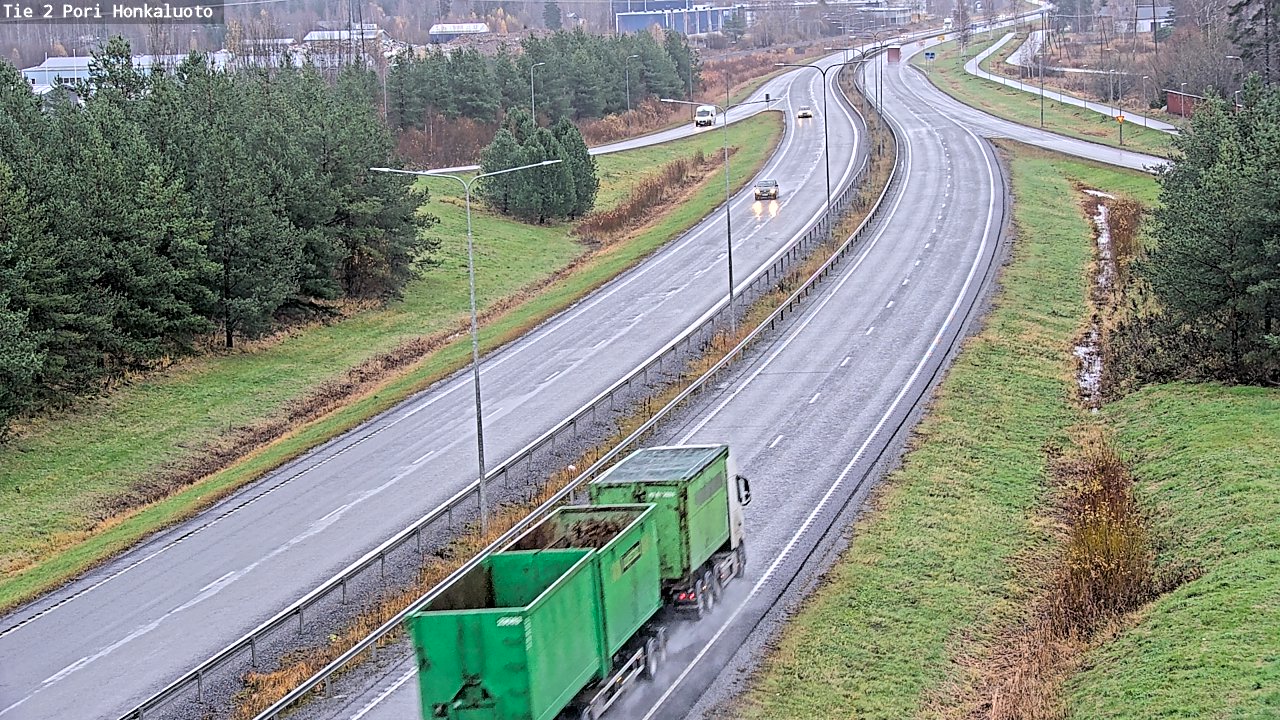Kelikamerat Kuva Tie 2 Pori, Honkaluoto, Pori, Satakunta