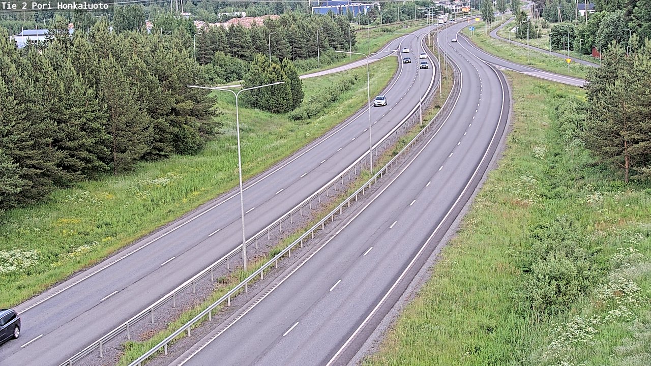 Kelikamerat Kuva Tie 2 Pori, Honkaluoto, Pori, Satakunta