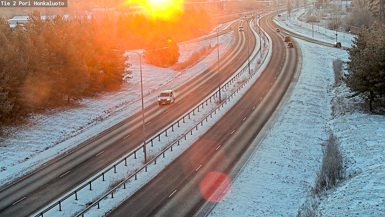 Kelikamerat Kuva Tie 2 Pori, Honkaluoto, Pori, Satakunta
