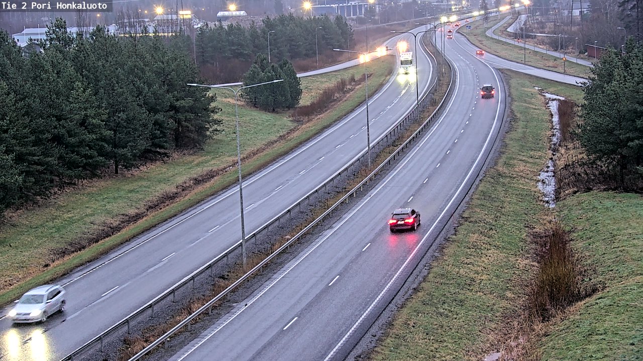 Kelikamerat Kuva Tie 2 Pori, Honkaluoto, Pori, Satakunta