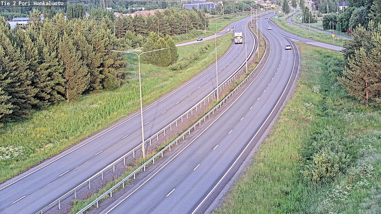 Kelikamerat Kuva Tie 2 Pori, Honkaluoto, Pori, Satakunta