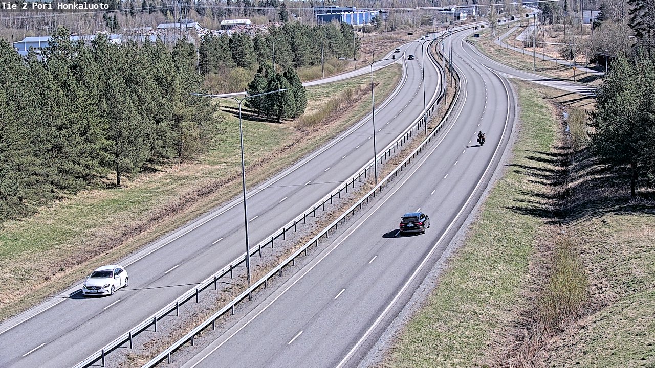 Kelikamerat Kuva Tie 2 Pori, Honkaluoto, Pori, Satakunta