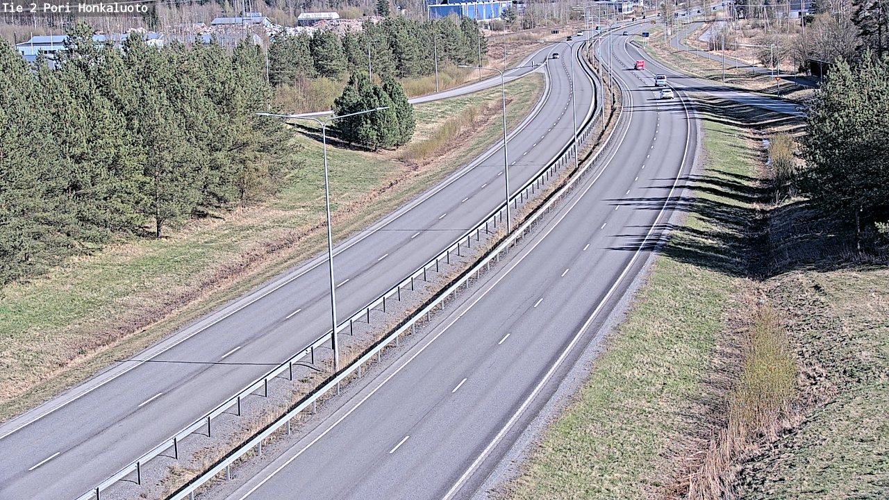 Kelikamerat Kuva Tie 2 Pori, Honkaluoto, Pori, Satakunta