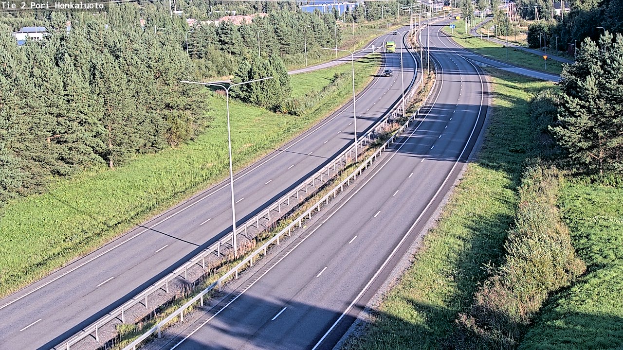 Kelikamerat Kuva Tie 2 Pori, Honkaluoto, Pori, Satakunta