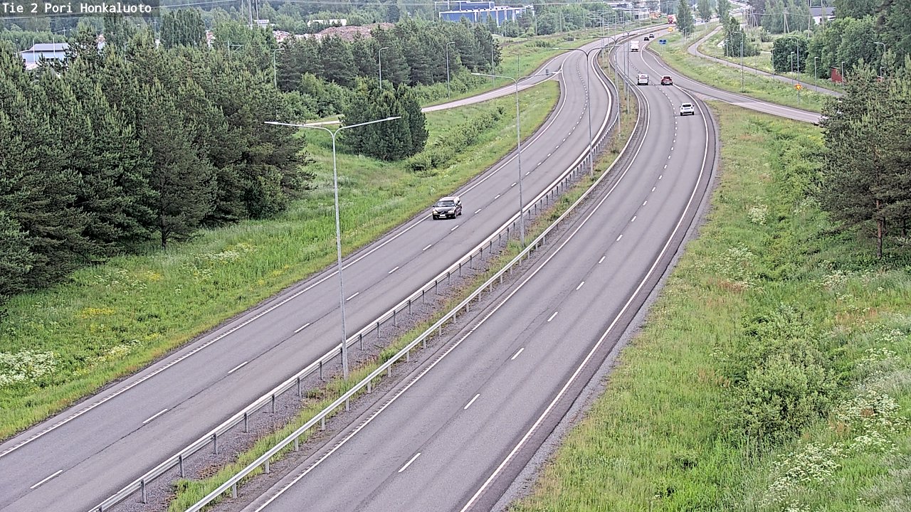 Kelikamerat Kuva Tie 2 Pori, Honkaluoto, Pori, Satakunta