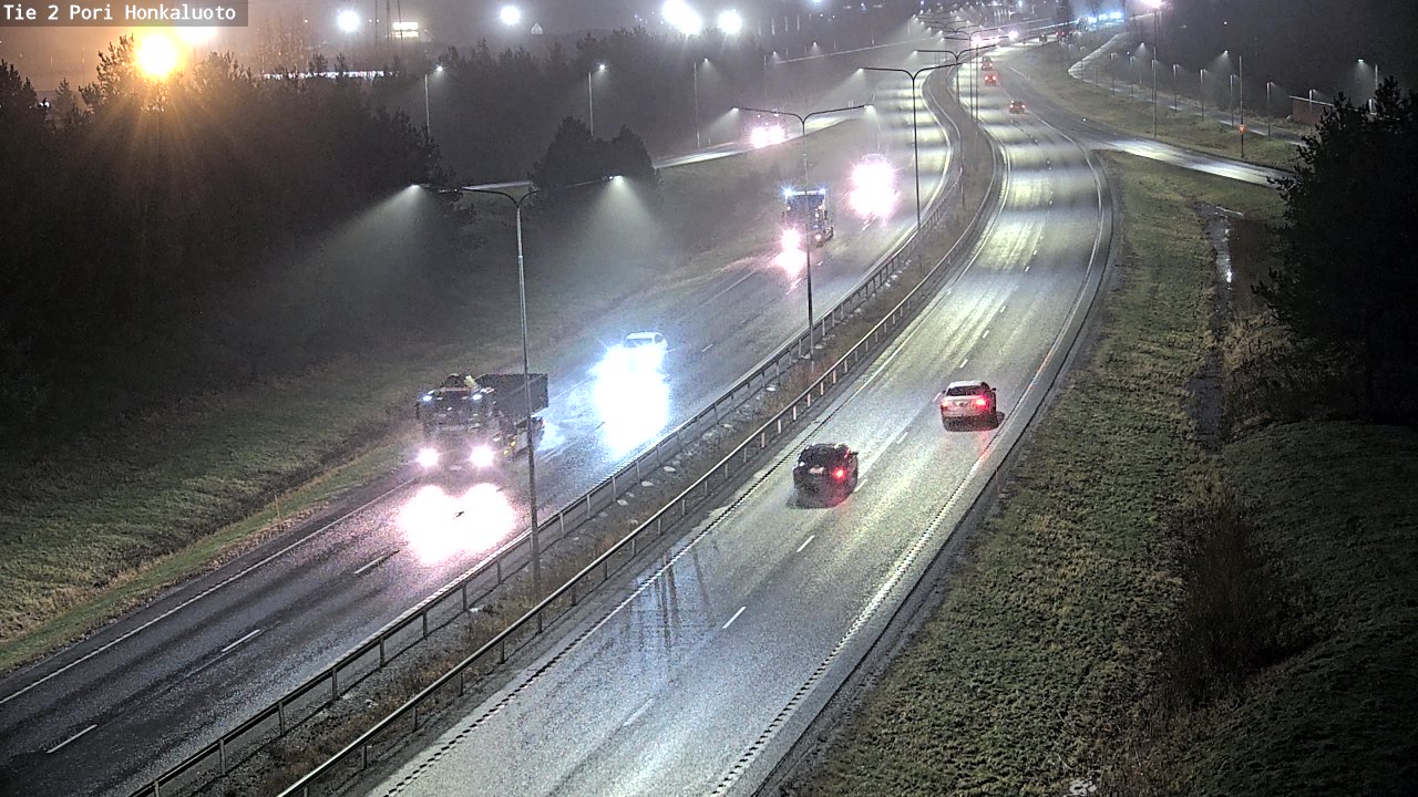 Kelikamerat Kuva Tie 2 Pori, Honkaluoto, Pori, Satakunta