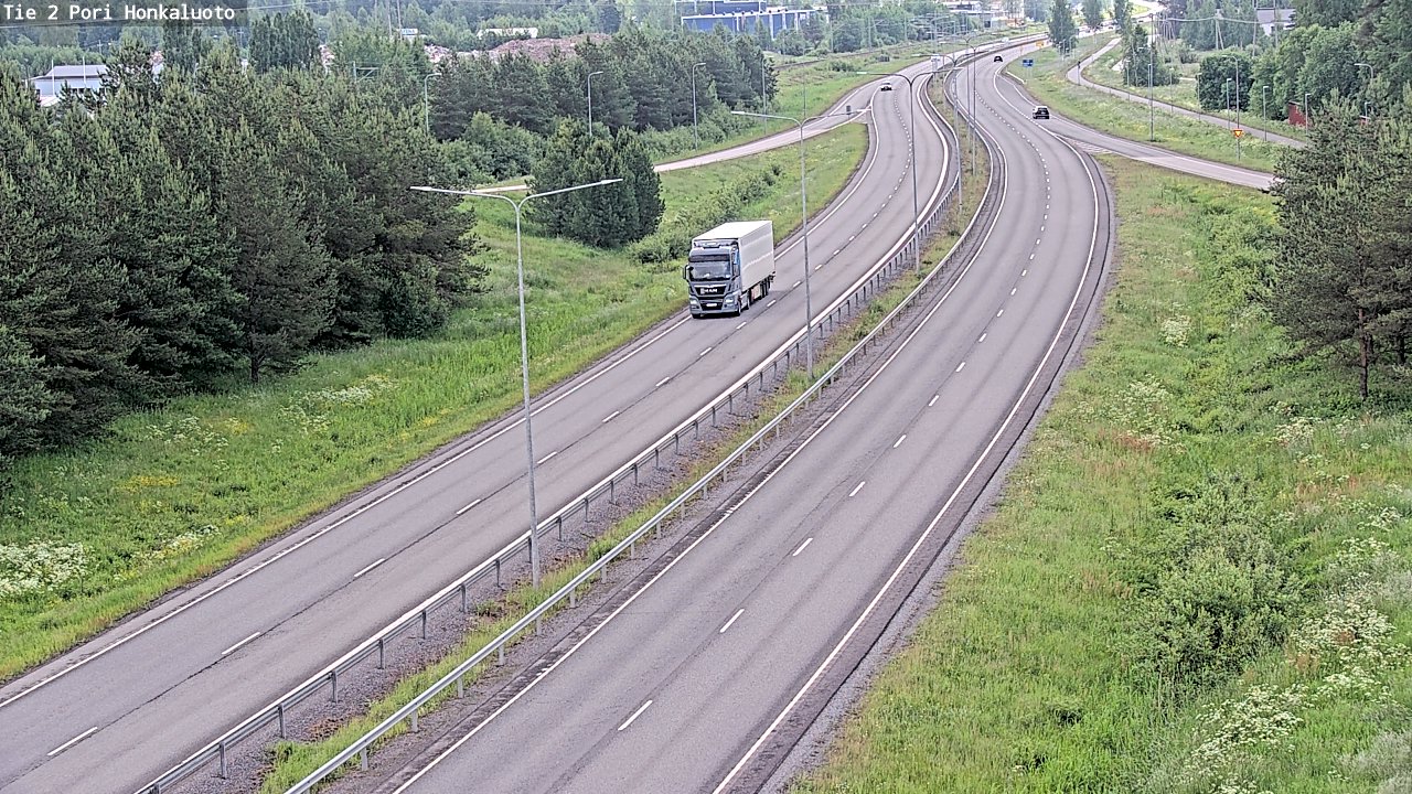 Kelikamerat Kuva Tie 2 Pori, Honkaluoto, Pori, Satakunta
