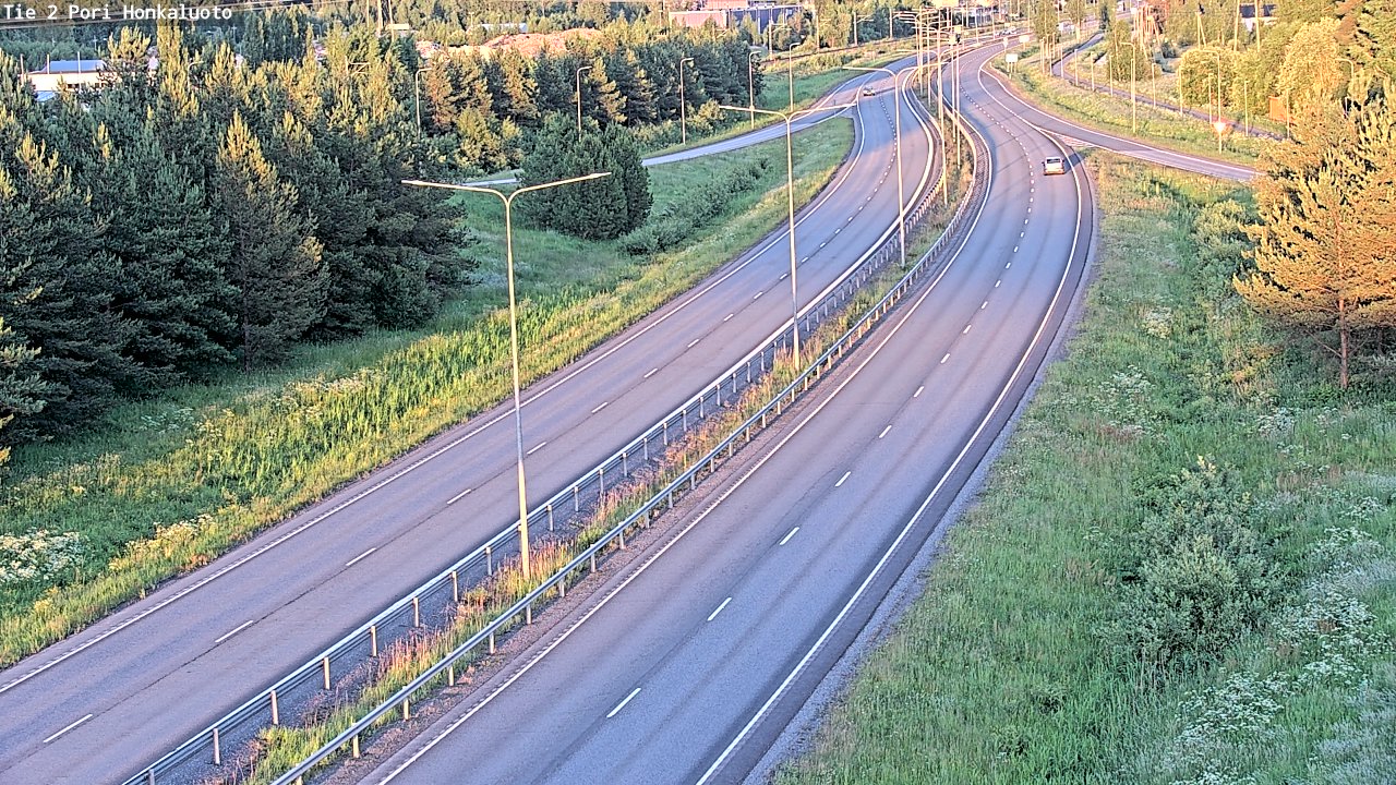 Kelikamerat Kuva Tie 2 Pori, Honkaluoto, Pori, Satakunta