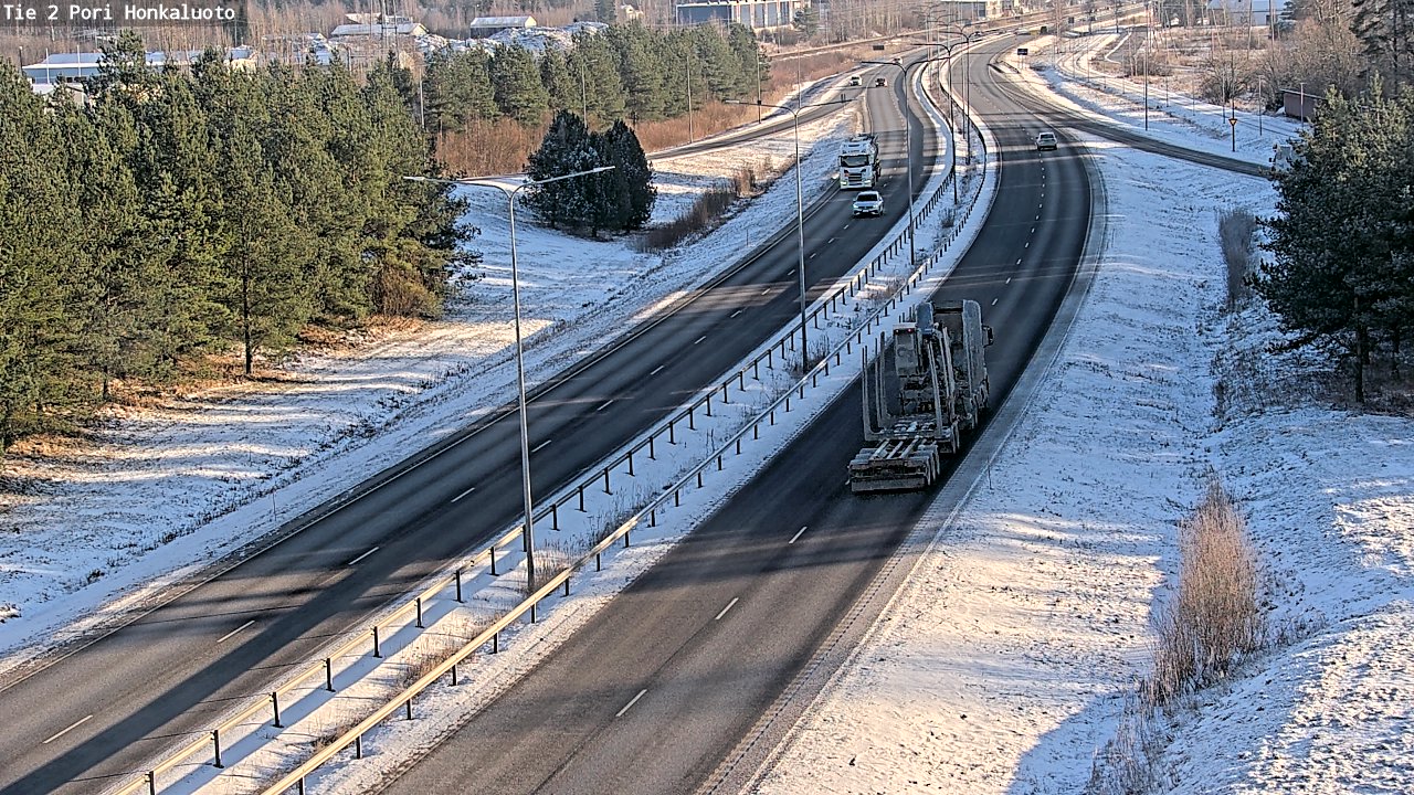 Weather Camera Image Road 2 Pori, Honkaluoto, Pori, Satakunta