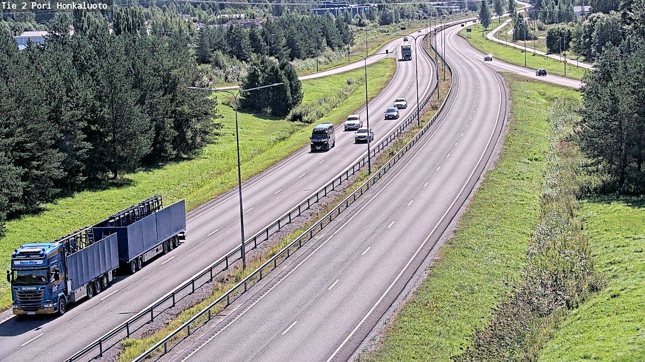 Kelikamerat Kuva Tie 2 Pori, Honkaluoto, Pori, Satakunta