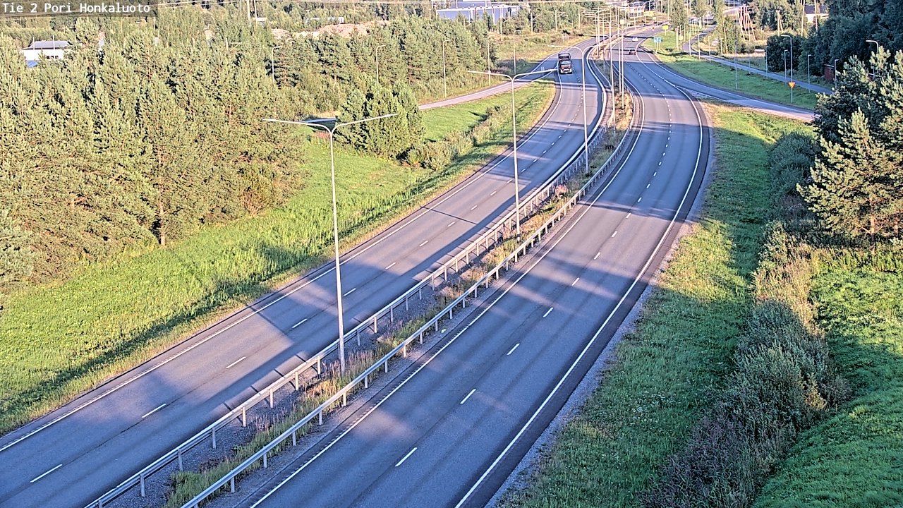Kelikamerat Kuva Tie 2 Pori, Honkaluoto, Pori, Satakunta