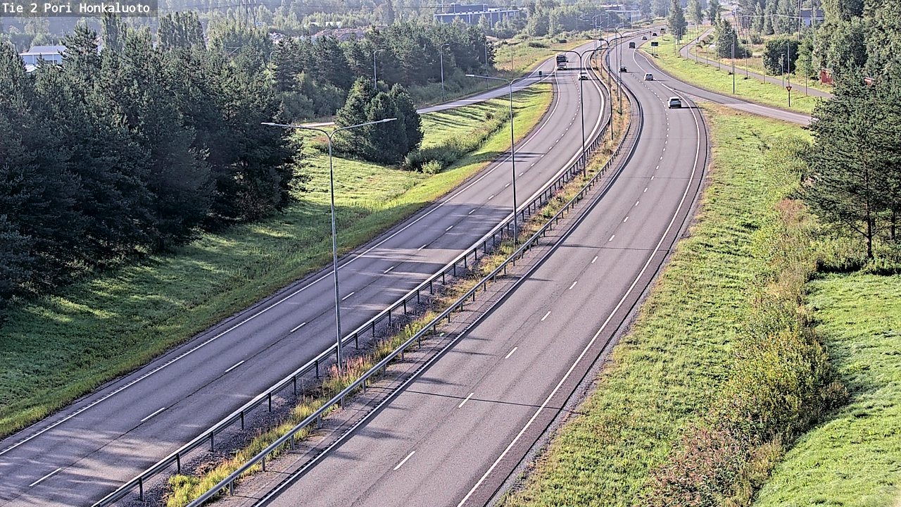 Kelikamerat Kuva Tie 2 Pori, Honkaluoto, Pori, Satakunta