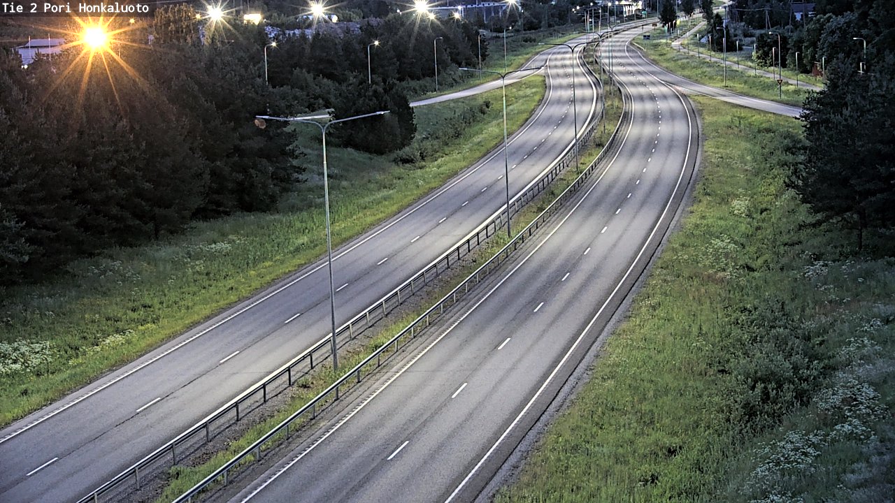 Kelikamerat Kuva Tie 2 Pori, Honkaluoto, Pori, Satakunta
