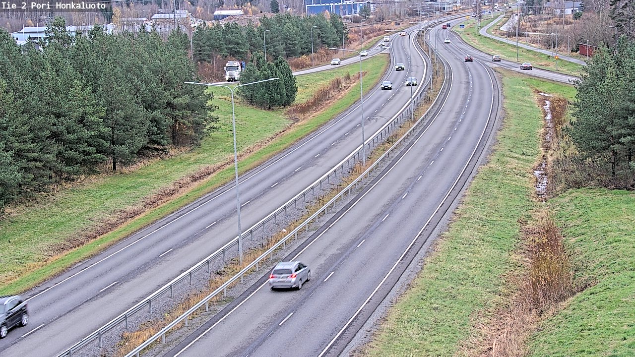 Kelikamerat Kuva Tie 2 Pori, Honkaluoto, Pori, Satakunta
