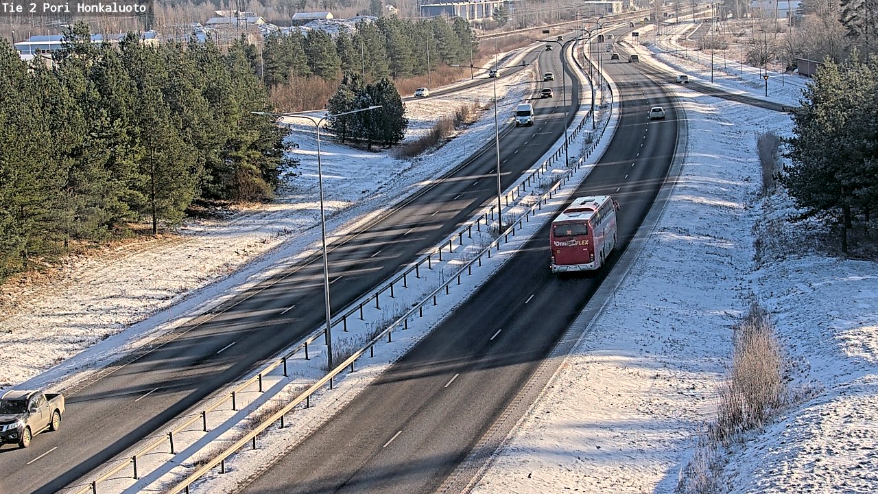 Weather Camera Image Road 2 Pori, Honkaluoto, Pori, Satakunta