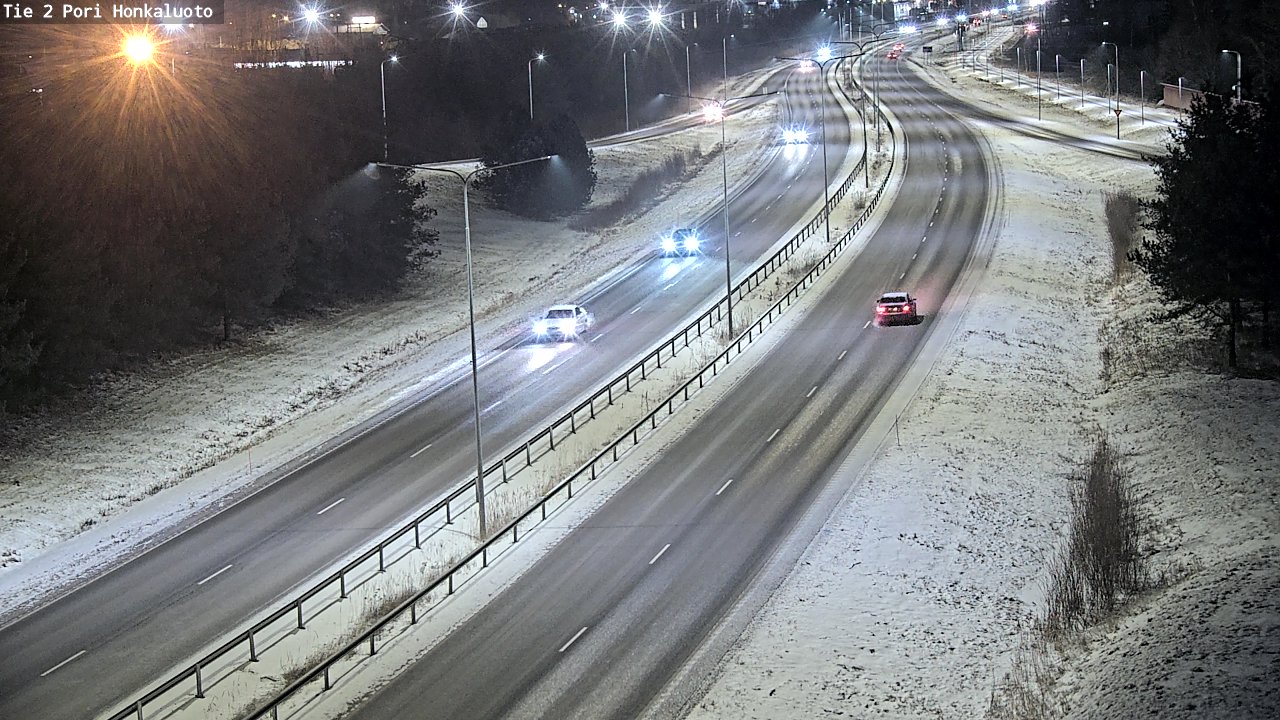 Weather Camera Image Road 2 Pori, Honkaluoto, Pori, Satakunta