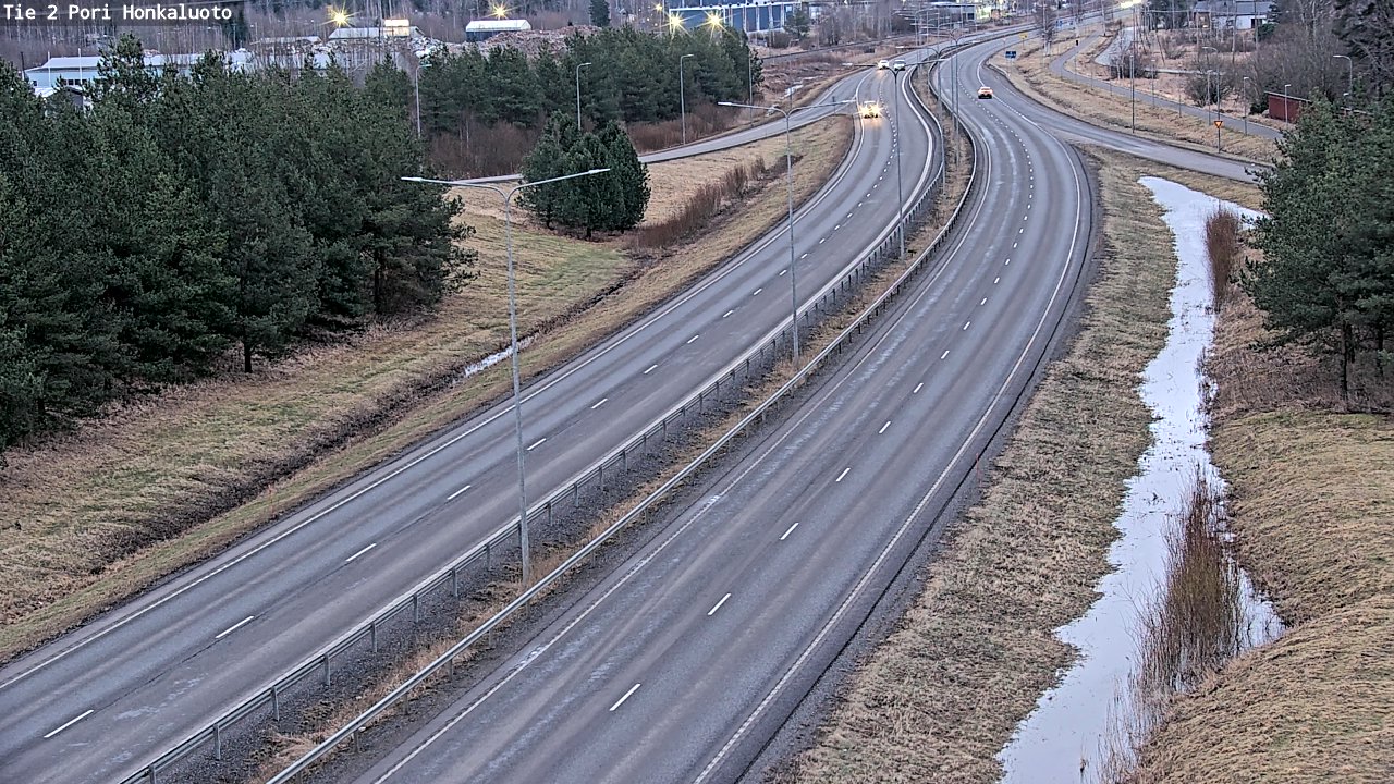 Kelikamerat Kuva Tie 2 Pori, Honkaluoto, Pori, Satakunta