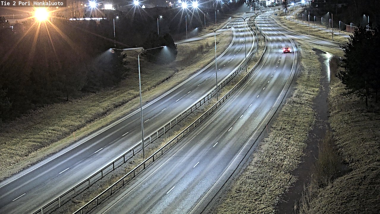 Weather Camera Image Road 2 Pori, Honkaluoto, Pori, Satakunta