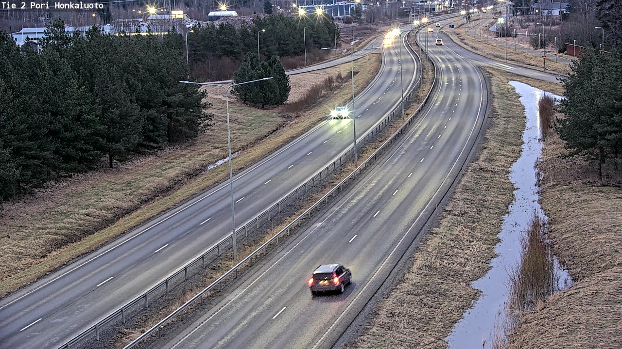 Kelikamerat Kuva Tie 2 Pori, Honkaluoto, Pori, Satakunta