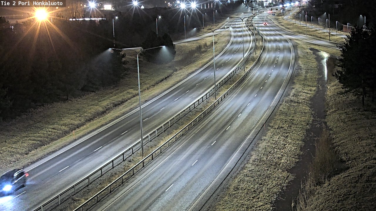 Weather Camera Image Road 2 Pori, Honkaluoto, Pori, Satakunta